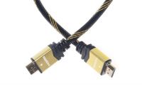PremiumCord HDMI 2.0b High Speed + Ethernet kabel HQ, zlacené konektory, 0,5m