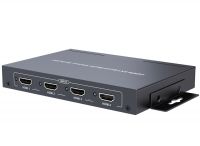 PremiumCord HDMI 4 vstupy - 1 výstup, multi zobrazovací systém