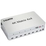 PremiumCord HDMI matrix switch 4:4 , rozlišení 4Kx2K
