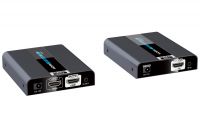 PremiumCord 4Kx2K@60Hz HDMI2.0 extender na 50m přes jeden kabel Cat6/6a/7 s lokálním HDMI výstupem