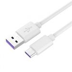 Zvětšit fotografii - PremiumCord Kabel USB 3.1 C/M - USB 2.0 A/M, Super fast charging 5A, bílý, 1m