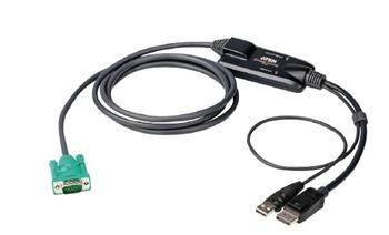 ATEN DisplayPort kabelový převodník pro KVM USB, 1.8m