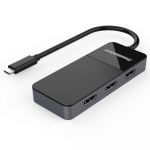 PremiumCord Adaptér USB-C (DP1.4) na 3xHDMI2.0 (triple 4K) MST Adapter