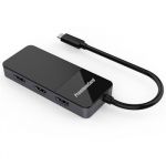 Zvětšit fotografii - PremiumCord Adaptér USB-C (DP1.4) na 3xHDMI2.0 (triple 4K) MST Adapter