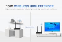 PremiumCord HDMI Wireless extender na 100m, pásmo 5.8GHz, umožňující matrix zapojení 2 vysílače a 2 přijímače