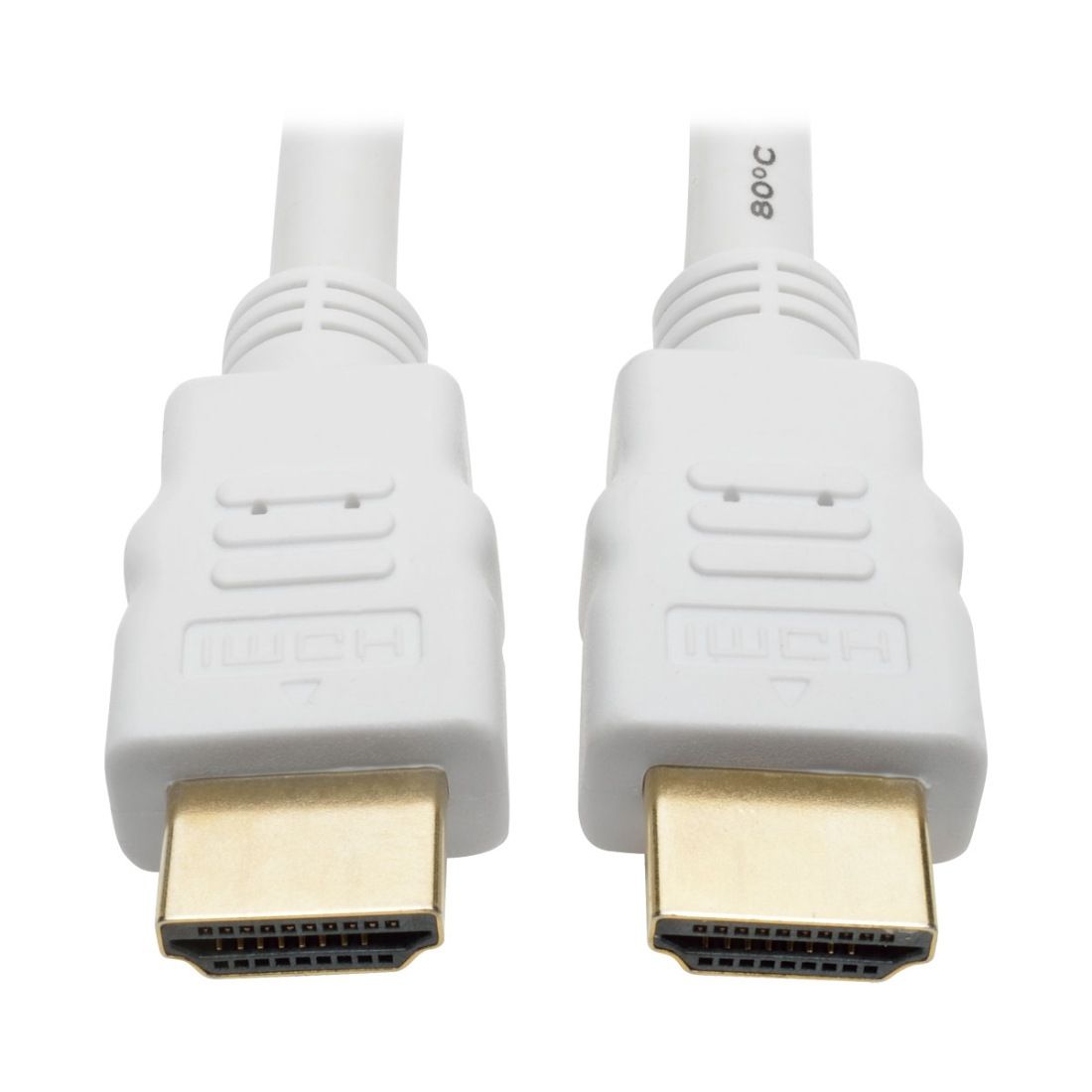 PremiumCord HDMI High Speed + Ethernet kabel,bílý, zlacené konektory, 3m