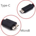 PremiumCord Kabel USB 3.2 konektor C/male - USB 3.0 konektor Micro-B/male, 0,6m