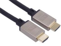 Zvětšit fotografii - PremiumCord Ultra High Speed HDMI 2.1 kabel 8K@60Hz, 4K@120Hz délka 2m kovové pozlacené konektory