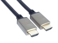 Zvětšit fotografii - PremiumCord Ultra High Speed HDMI 2.1 kabel 8K@60Hz, 4K@120Hz délka 1,5m kovové pozlacené konektory