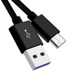 PremiumCord Kabel USB-C/M - USB 2.0 A/M, Super fast charging 5A, černý, 2m