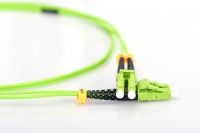 DIGITUS Fiber Optic Patch Cord, LC/LC Multimode 50/125 µ, OM5, Duplex, 2m