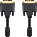 PremiumCord DVI-D propojovací kabel,dual-link,DVI(24+1),MM, 15m