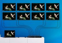 PremiumCord HDMI 2.0 splitter 1-8 porty, 4K x 2K/60Hz, FULL HD, 3D, černý