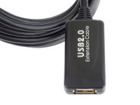 PremiumCord USB 2.0 repeater a prodlužovací kabel A/M-A/F 20m