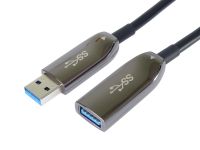 PremiumCord USB 3.0 prodlužovací optický AOC kabel A/Male - A/Female 50m