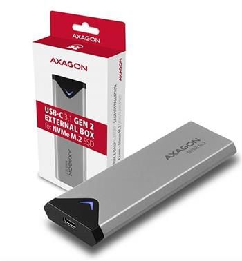 AXAGON EEM2-UG2, USB-C 3.2 gen2 - M.2 NVME SSD box, 42 až 80 mm Noname
