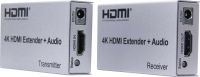 PremiumCord 4K HDMI extender na 100m přes Cat5e/Cat6, přenos Irda a Audio výstupy
