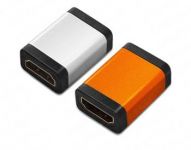 Zvětšit fotografii - PremiumCord Adaptér spojka HDMI A - HDMI A, Female/Female, oranžová