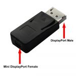 PremiumCord DisplayPort Male adapter na mini DisplayPort Female