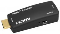 PremiumCord HDMI FULL HD 1080p extender na 50m přes jeden kabel Cat5e/6