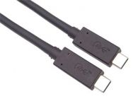 Zvětšit fotografii - PremiumCord USB4™ 40Gbps 8K@60Hz kabel Thunderbolt 3 certifikovaný USB-IF 1m