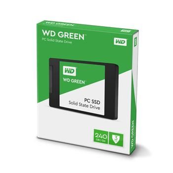 Western Digital WD SSD HDD 2.5" Green - 240GB, SATA III, 7mm