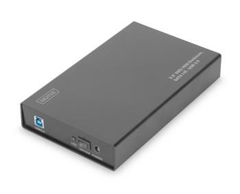 DIGITUS Externí box 3.5" SSD/HDD, SATA 3 - USB 3.0