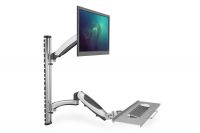 DIGITUS Flexibilní nástěnný držák pro pracovní prostory pro LCD do 27"