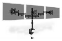 DIGITUS LCD otočný držák pro tři monitory na stůl do 69cm (27")