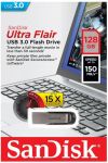 SanDisk UltraUltra Flair 128GB USB 3.0 černá