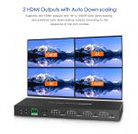 PremiumCord HDMI2.0 matrix switch 4:4 , rozlišení 4K@60Hz, HDR YUV4:4:4